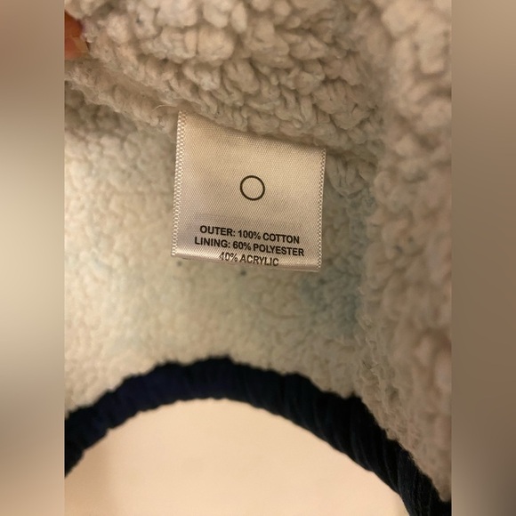 Free City Abiquiu Sherpa Jacket Indigo Blue Size Medium - Picture 9 of 10